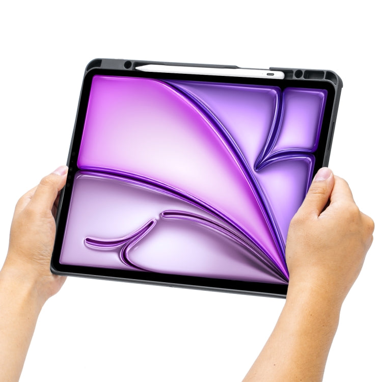 T12B-AS Detachable Rotating Backlit Touch Bluetooth Keyboard Case For iPad Air 13 2024 / Pro 12.9 2022 2021 2020 2018 - For iPad Pro by PMC TechLife | Online Shopping South Africa | PMC TechLife | Buy Now Pay Later Mobicred