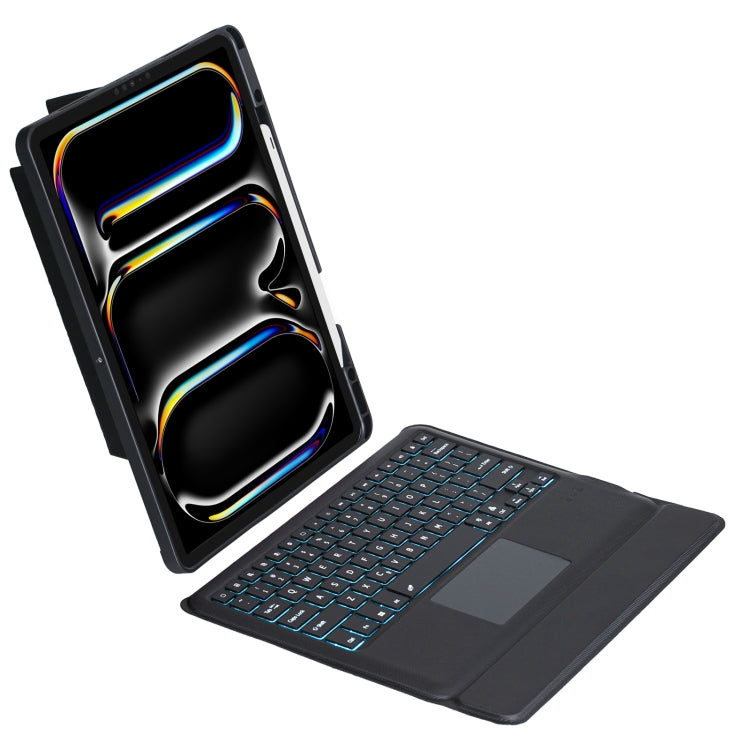 T14B-AS Detachable Rotating Backlit Touch Bluetooth Keyboard Case For iPad Pro 13 2024 - free shipping - PMC TechLife - Order now!