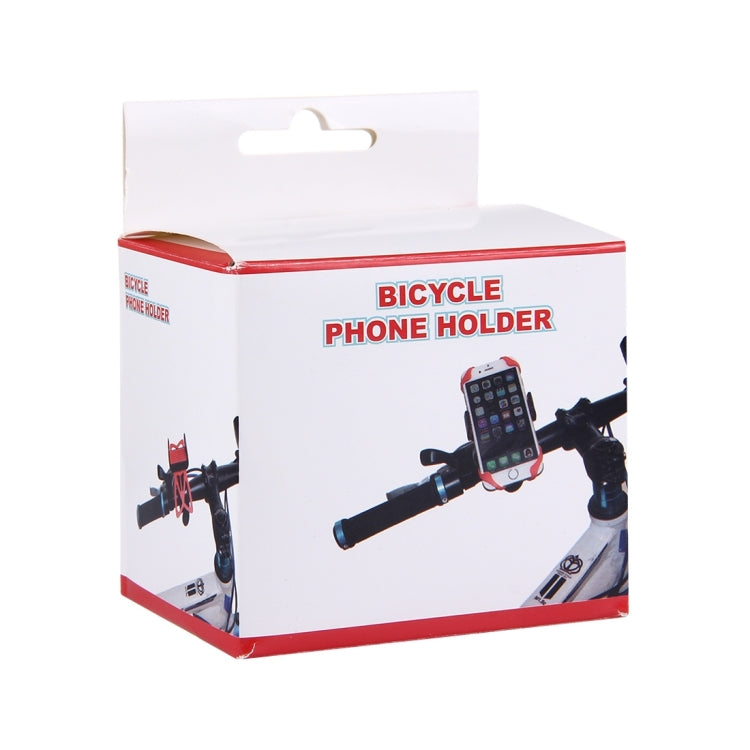 360 Degree Rotation Bicycle Phone Holder with Flexible Stretching Clip for iPhone 7 & 7 Plus / iPhone 6 & 6 Plus / iPhone 5 & 5C & 5s(Red) - Holders by PMC TechLife | Online Shopping South Africa | PMC TechLife | Buy Now Pay Later Mobicred