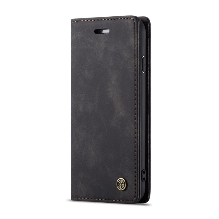 CaseMe-013 Multifunctional Retro Frosted Horizontal Flip Leather Case for iPhone 6 / 6s, with Card Slot & Holder & Wallet(Black) - free shipping - PMC Jewellery - Order now!