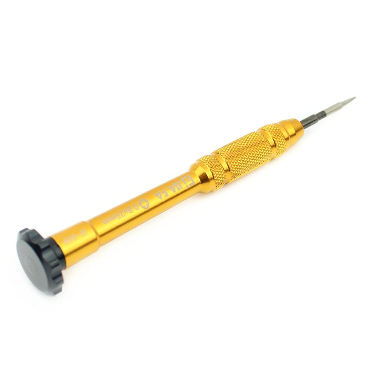 JIAFA JF-609-0.8 Pentalobe 0.8 Screwdriver for iPhone Charging Port Screws(Gold) - Screwdriver by JIAFA | Online Shopping South Africa | PMc TechLife | Buy Now Pay Later Mobicred