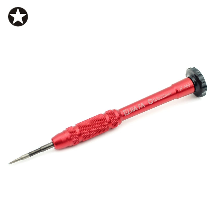 JIAFA JF-609-0.8 Pentalobe 0.8 Screwdriver for iPhone Charging Port Screws (Red) - free shipping - PMc TechLife - Order now!