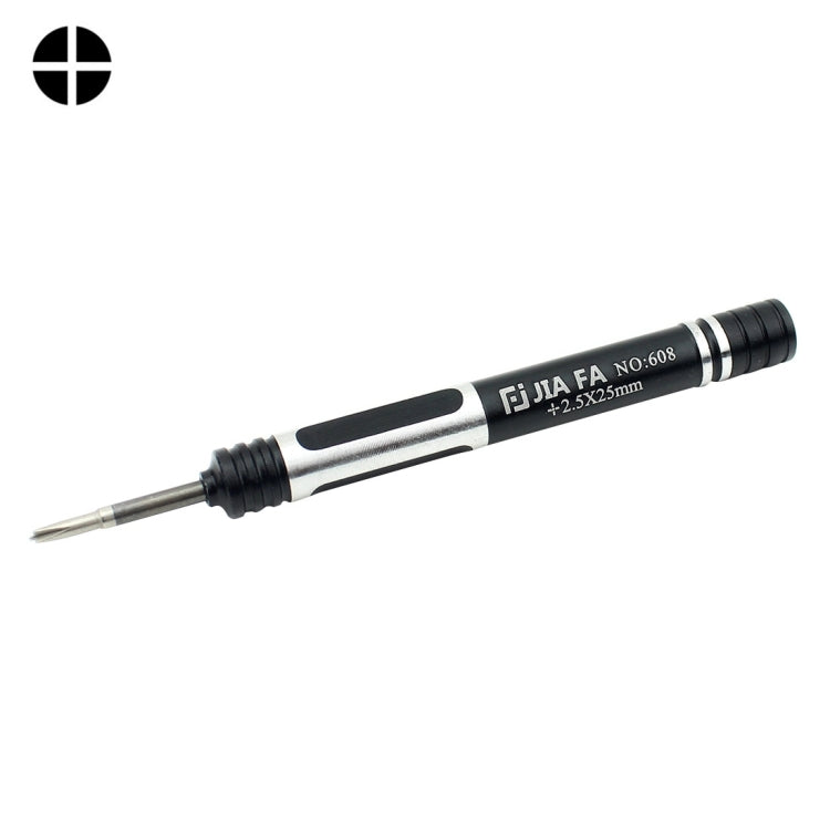 JIAFA JF-608-2.5 Hollow Cross Tip 2.5 Middle Bezel Repair Screwdriver (Black) - free shipping - PMC TechLife - Order now!
