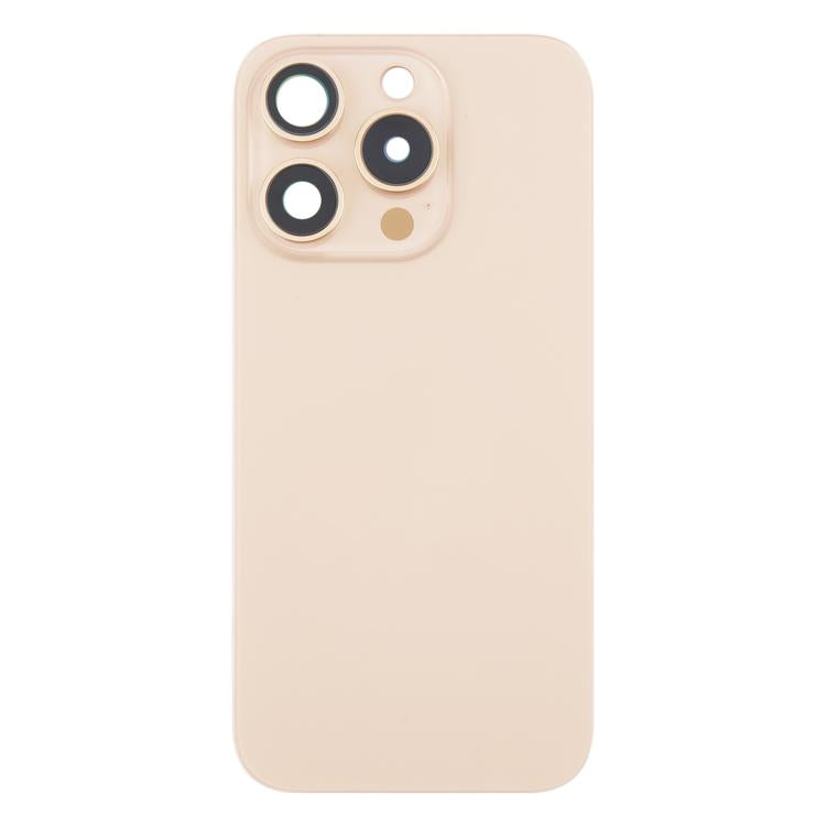 For iPhone 16 Pro Max Original Glass Battery Back Cover with Camera Lens Cover + MagSafe Magnet(Gold) -  by PMC TechLife | Online Shopping South Africa | PMC TechLife | Buy Now Pay Later Mobicred