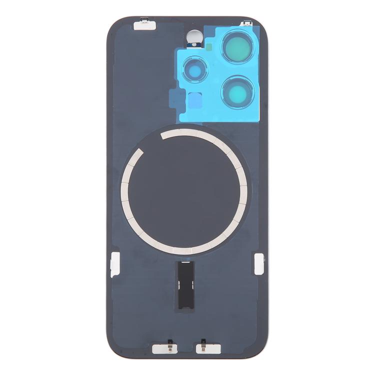 For iPhone 16 Pro Max Original Glass Battery Back Cover with Camera Lens Cover + MagSafe Magnet(Gold) -  by PMC TechLife | Online Shopping South Africa | PMC TechLife | Buy Now Pay Later Mobicred