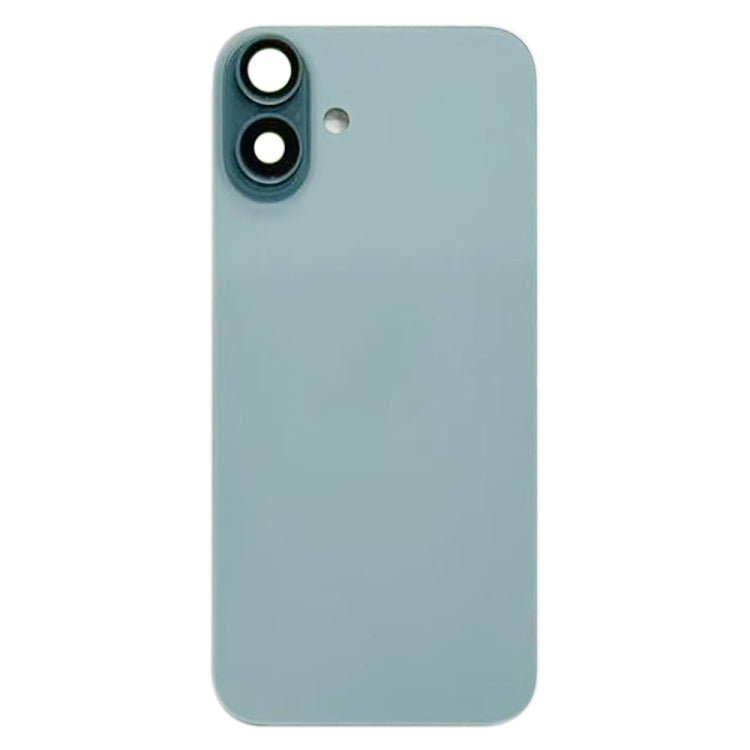 For iPhone 16 Battery Back Cover with Camera Lens Cover(Green) -  by PMC TechLife | Online Shopping South Africa | PMC TechLife | Buy Now Pay Later Mobicred