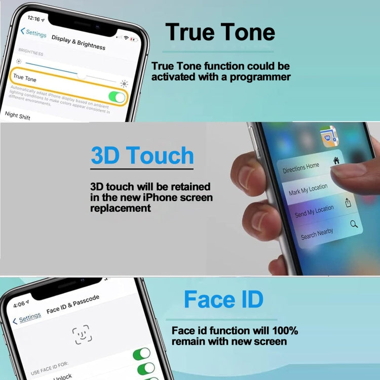 For iPhone 16 Pro Original LTPO Super Retina XDR OLED Screen - LCD Related Parts by PMc TechLife | Online Shopping South Africa | PMc TechLife | Buy Now Pay Later Mobicred