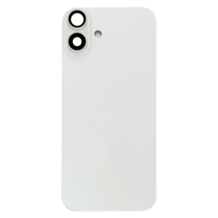 For iPhone 16 Plus Battery Back Cover with Camera Lens Cover(White) - free shipping - PMC TechLife - Order now!