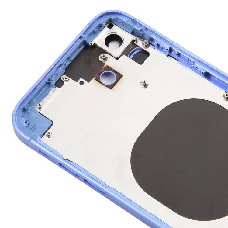 Back Cover with Appearance Imitation of iP16 for iPhone XR(Blue) - Back Cover by PMC TechLife | Online Shopping South Africa | PMC TechLife | Buy Now Pay Later Mobicred