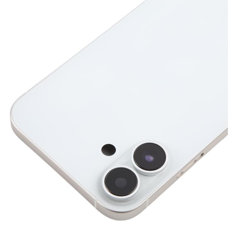 Back Cover with Appearance Imitation of iP16 for iPhone XR(White) - Back Cover by PMC TechLife | Online Shopping South Africa | PMC TechLife | Buy Now Pay Later Mobicred