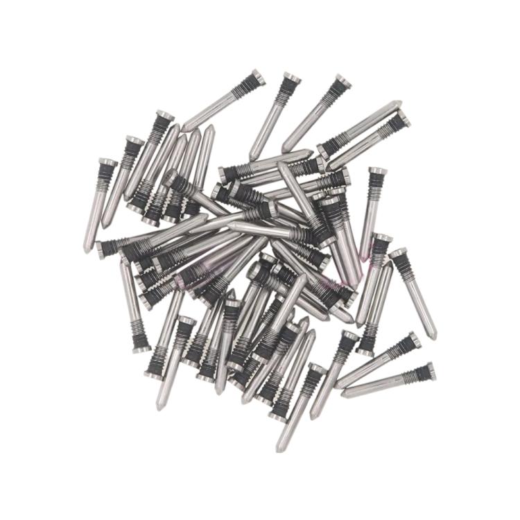 For iPhone 16 Pro / 16 Pro Max 100pcs Charging Port Screws(White) - Others by PMc TechLife | Online Shopping South Africa | PMc TechLife | Buy Now Pay Later Mobicred