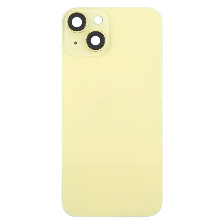 For iPhone 14 EU Version Battery Back Cover with Middle Frame(Yellow) - Back Cover by PMc TechLife | Online Shopping South Africa | PMc TechLife | Buy Now Pay Later Mobicred