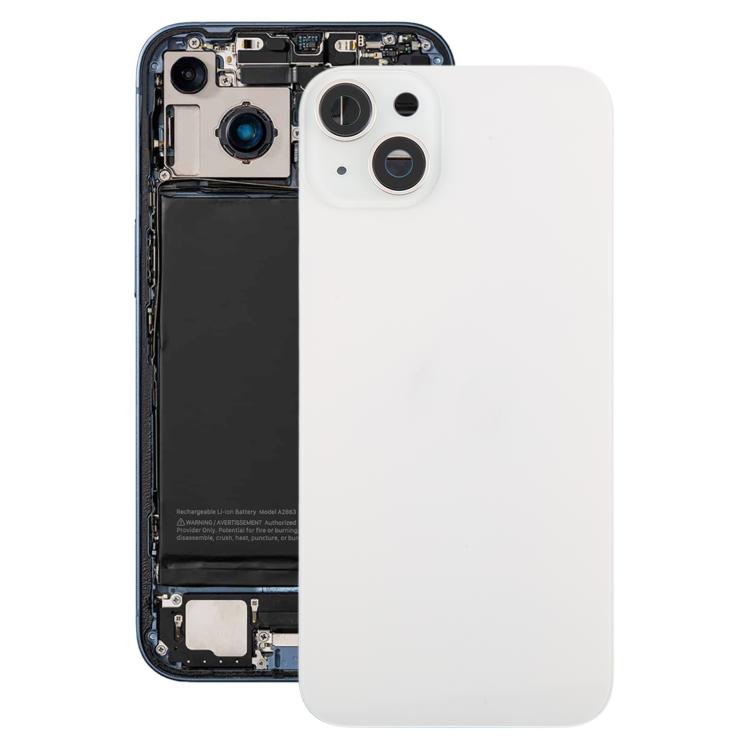 For iPhone 14 Plus China Version Battery Back Cover with Middle Frame(White) - Back Cover by PMc TechLife | Online Shopping South Africa | PMc TechLife | Buy Now Pay Later Mobicred