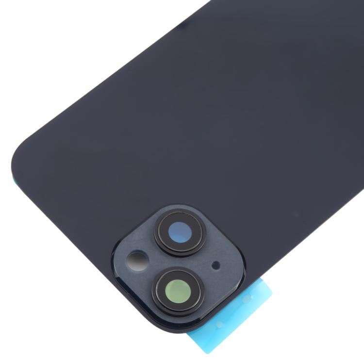 For iPhone 14 Plus EU Version Battery Back Cover with Middle Frame(Black) - Back Cover by PMc TechLife | Online Shopping South Africa | PMc TechLife | Buy Now Pay Later Mobicred