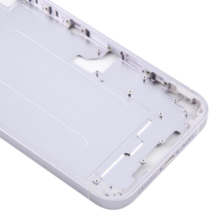 For iPhone 14 Plus Middle Frame Bezel Plate (Purple) - Others by PMc TechLife | Online Shopping South Africa | PMc TechLife | Buy Now Pay Later Mobicred