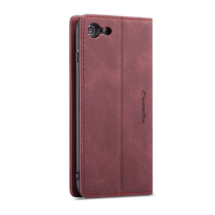 CaseMe-013 Multifunctional Retro Frosted Horizontal Flip Leather Case for iPhone 6 Plus / 6s Plus, with Card Slot & Holder & Wallet(Wine Red) - More iPhone Cases by CaseMe | Online Shopping South Africa | PMC Jewellery | Buy Now Pay Later Mobicred