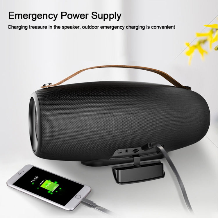 ZEALOT S27 Multifunctional Bass Wireless Bluetooth Speaker, Built-in Microphone, Support Bluetooth Call & AUX & TF Card & 1x93mm + 2x66mm Speakers(Camouflage Blue) - free shipping - PMC Jewellery - Order now!