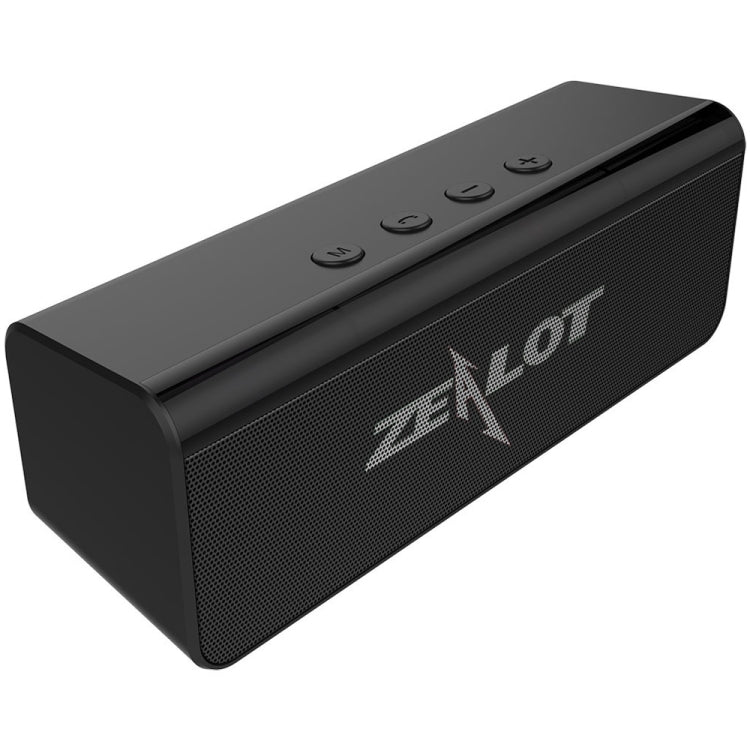 ZEALOT S31 10W 3D HiFi Stereo Wireless Bluetooth Speaker, Support Hands-free / USB / AUX / TF Card(Black) - Desktop Speaker by ZEALOT | Online Shopping South Africa | PMC TechLife | Buy Now Pay Later Mobicred