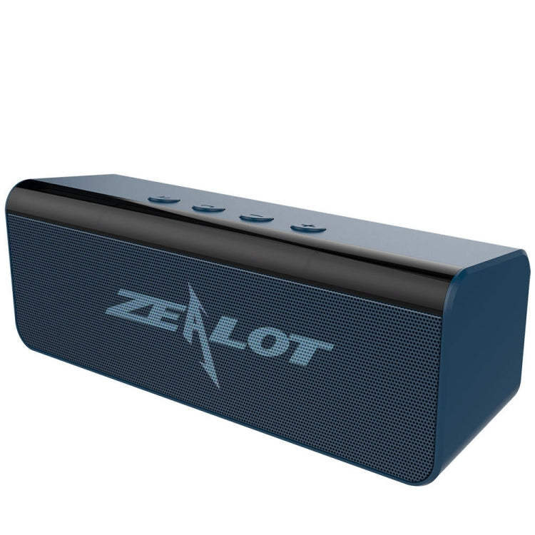 ZEALOT S31 10W 3D HiFi Stereo Wireless Bluetooth Speaker, Support Hands-free / USB / AUX / TF Card (Gray Blue) - free shipping - PMC TechLife - Order now!