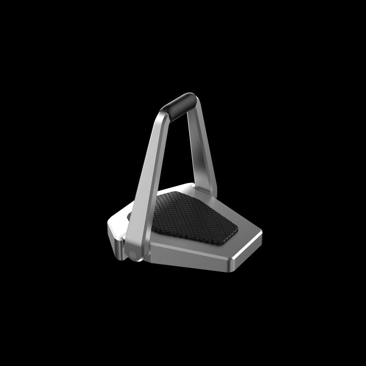 20 PCS R-JUST BJ01 Universal Stickable Shield Shape Laptop Foldable Stand(Silver) - free shipping - PMC TechLife - Order now!