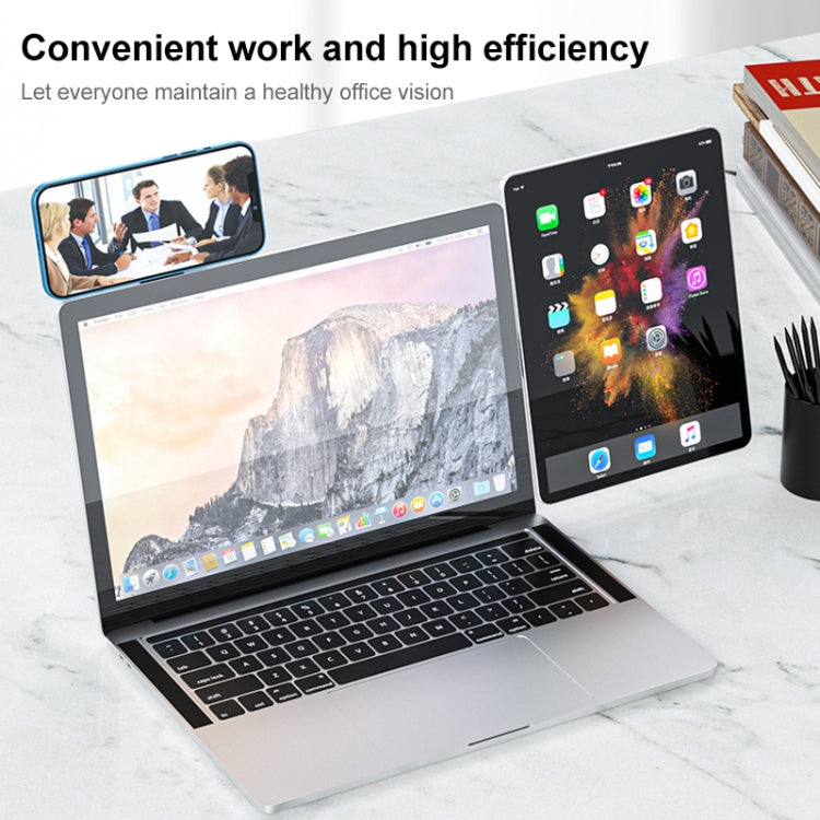 R-JUST SJ05-3 Multi-function Laptop Magnetic Expanded Metal Holder (Blue) - free shipping - PMC TechLife - Order now!