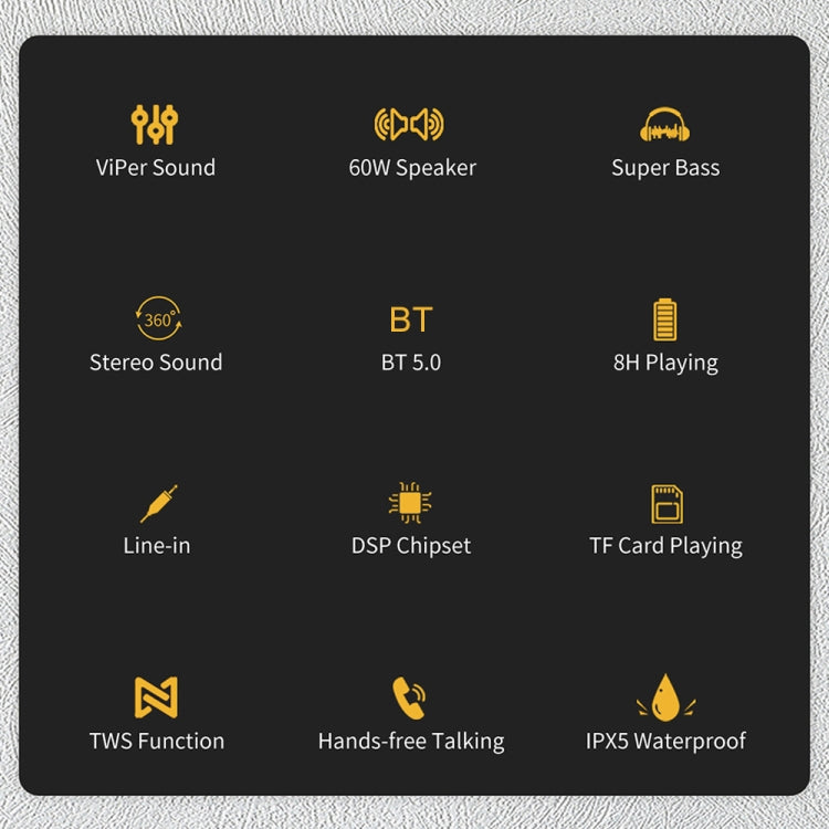 XDOBO X8 60W Wireless Bluetooth Speaker Outdoor Subwoofer Support TWS & TF Card (Red) - free shipping - PMC Jewellery - Order now!