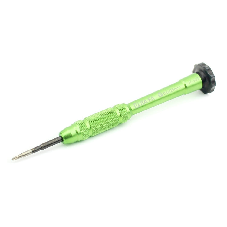 JIAFA JF-609-0.6Y Tri-point 0.6 Repair Screwdriver for iPhone X/ 8/ 8P/ 7/ 7P & Apple Watch(Green) - free shipping - PMc TechLife - Order now!