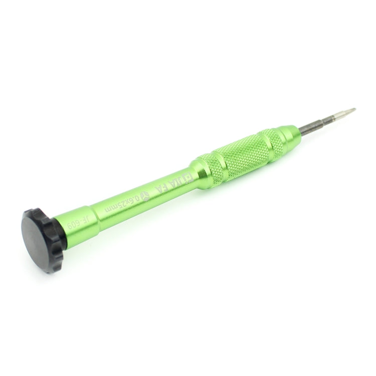 JIAFA JF-609-0.6Y Tri-point 0.6 Repair Screwdriver for iPhone X/ 8/ 8P/ 7/ 7P & Apple Watch(Green) - free shipping - PMc TechLife - Order now!