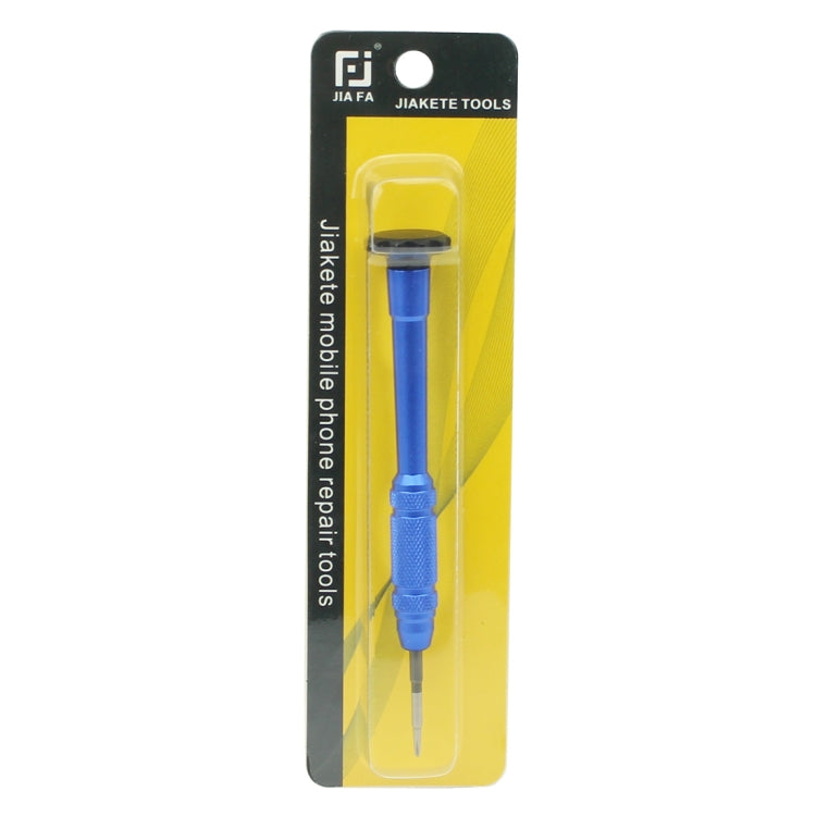 JIAFA JF-609-0.6Y Tri-point 0.6 Repair Screwdriver for iPhone X/ 8/ 8P/ 7/ 7P & Apple Watch(Blue) - Screwdriver by JIAFA | Online Shopping South Africa | PMc TechLife | Buy Now Pay Later Mobicred