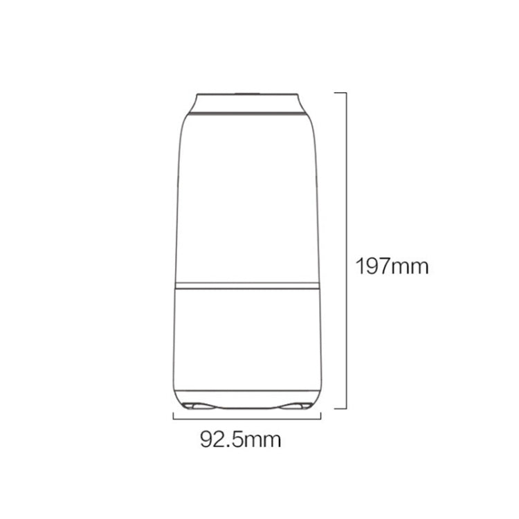 Original Xiaomi Youpin V03 Wireless Bluetooth Speaker with Colorful Light, Support Hands-free / AUX(White) - free shipping - PMC Jewellery - Order now!