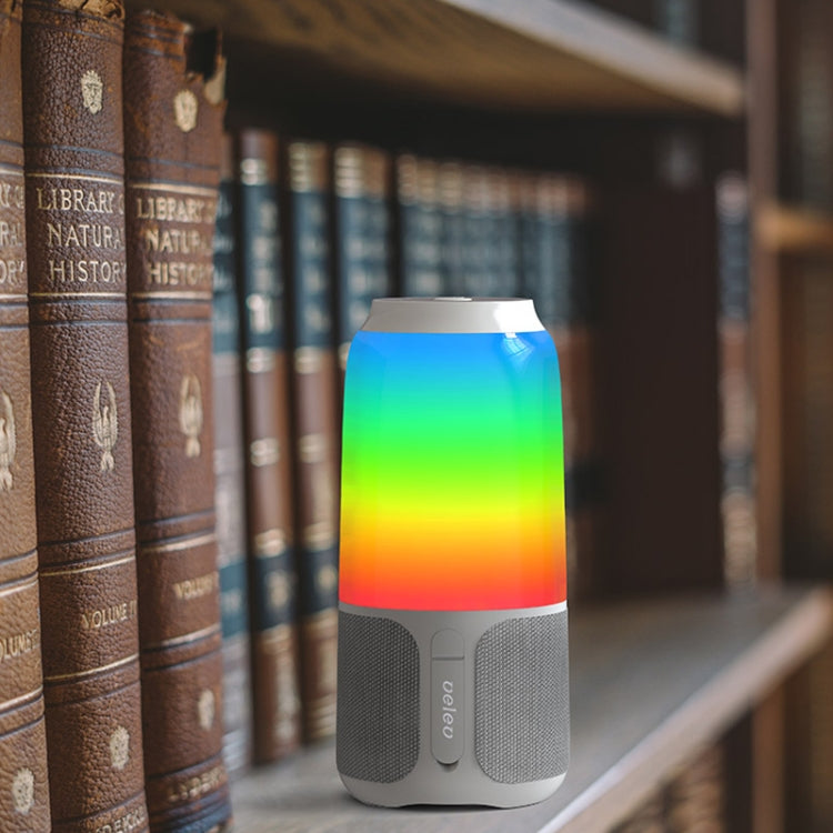 Original Xiaomi Youpin V03 Wireless Bluetooth Speaker with Colorful Light, Support Hands-free / AUX(White) - free shipping - PMC Jewellery - Order now!