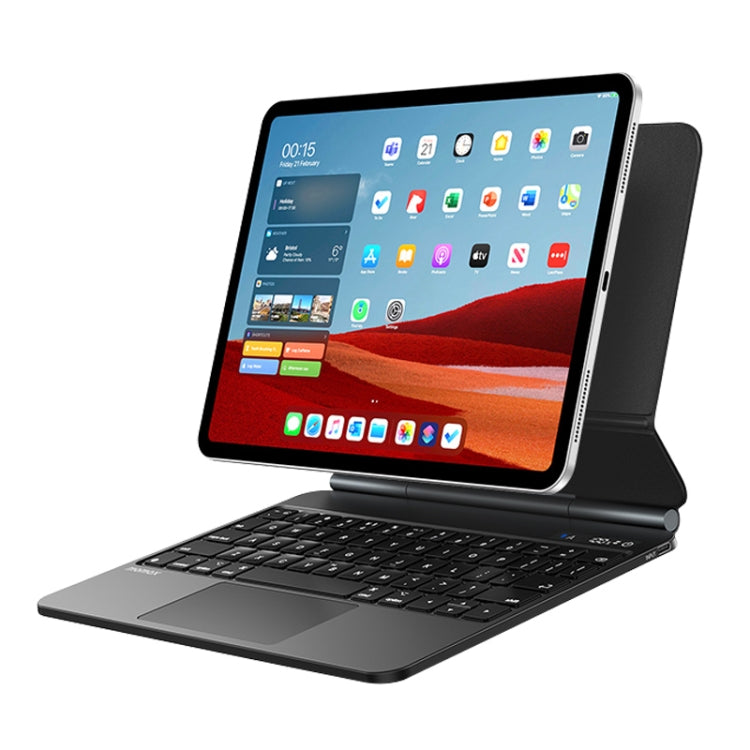 MOMAX KB3M MAG LINK Wireless Suspended Magnetic Keyboard Leather Case For iPad Pro 11 2022 / 2021 / 2020 / 2018 / Air 2022 / 2020 10.9 (Black) - free shipping - PMC TechLife - Order now!
