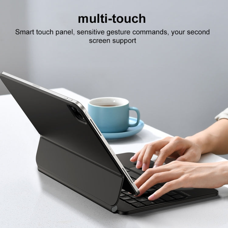 MOMAX KB3M MAG LINK Wireless Suspended Magnetic Keyboard Leather Case For iPad Pro 11 2022 / 2021 / 2020 / 2018 / Air 2022 / 2020 10.9 (Black) - free shipping - PMC TechLife - Order now!