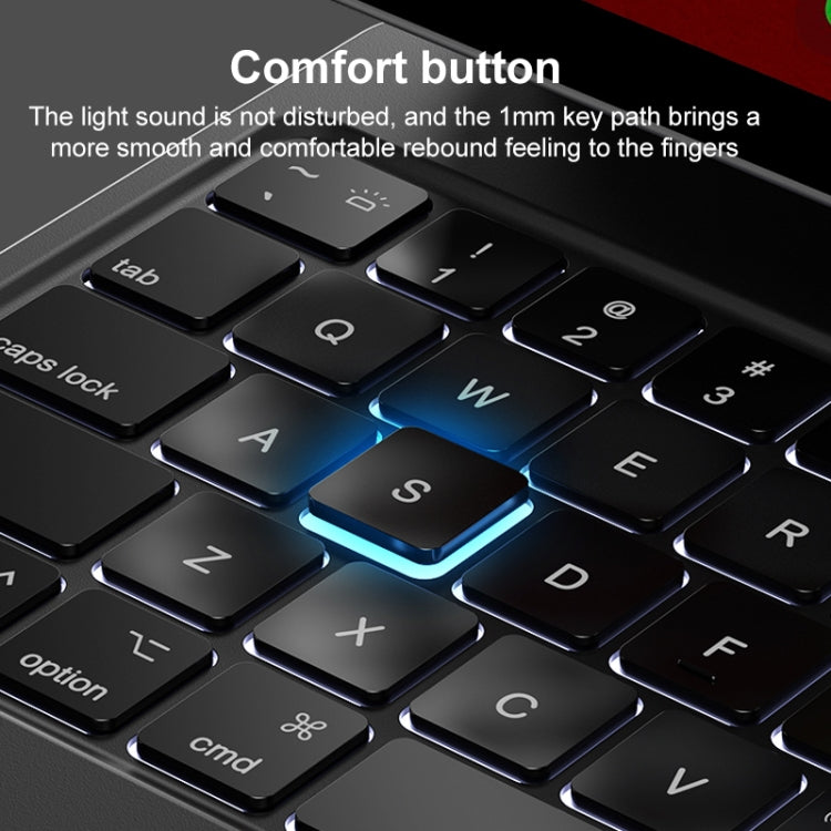 MOMAX KB3M MAG LINK Wireless Suspended Magnetic Keyboard Leather Case For iPad Pro 11 2022 / 2021 / 2020 / 2018 / Air 2022 / 2020 10.9 (Black) - free shipping - PMC TechLife - Order now!