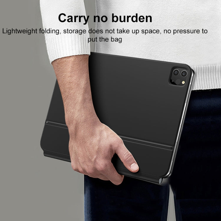 MOMAX KB3M MAG LINK Wireless Suspended Magnetic Keyboard Leather Case For iPad Pro 11 2022 / 2021 / 2020 / 2018 / Air 2022 / 2020 10.9 (Black) - free shipping - PMC TechLife - Order now!
