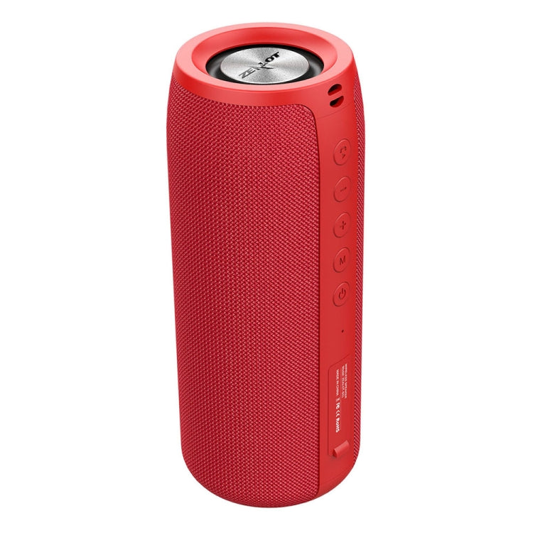 ZEALOT S51 Portable Stereo Bluetooth Speaker with Built-in Mic, Support Hands-Free Call & TF Card & AUX(Red) - free shipping - PMC Jewellery - Order now!