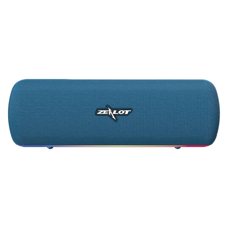 ZEALOT S55 Portable Stereo Bluetooth Speaker with Built-in Mic, Support Hands-Free Call & TF Card & AUX (Blue) - free shipping - PMC Jewellery - Order now!