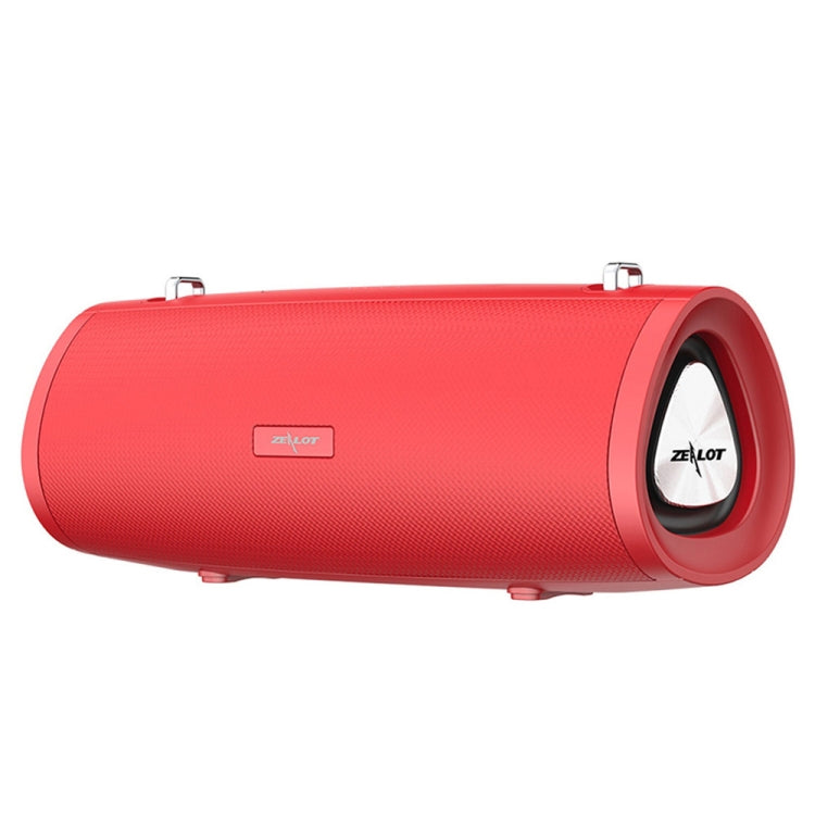 ZEALOT S38 Portable Subwoofer Wireless Bluetooth Speaker with Built-in Mic, Support Hands-Free Call & TF Card & AUX (Red) - free shipping - PMC Jewellery - Order now!