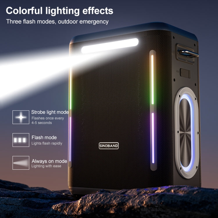 XDOBO SINOBAND Party 1981 300W Outdoor Portable TWS Bluetooth Speaker with LED Colorful Light - free shipping - PMC Jewellery - Order now!