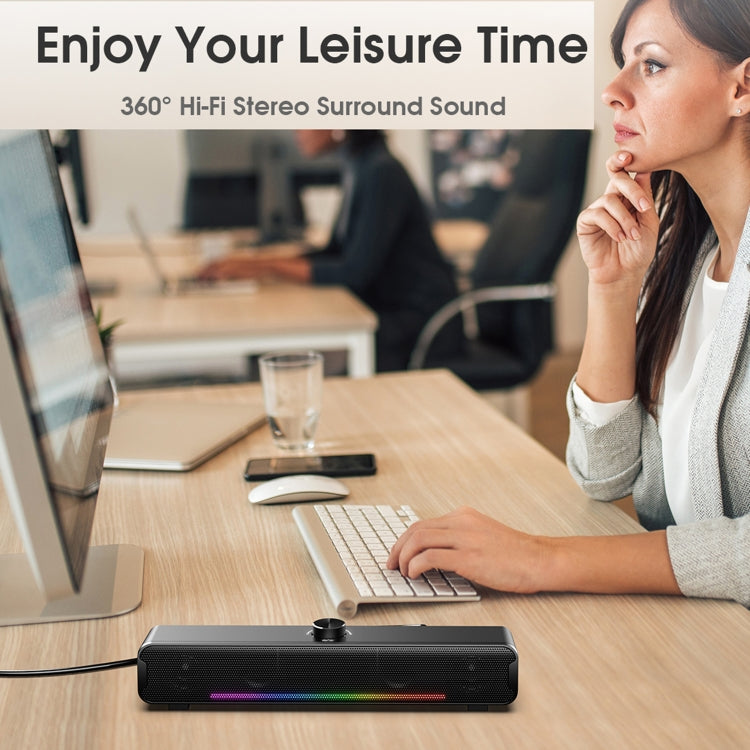 L16 Outdoor Portable RGB Light HiFi USB Bluetooth Wireless Speaker(Black) - free shipping - PMC Jewellery - Order now!