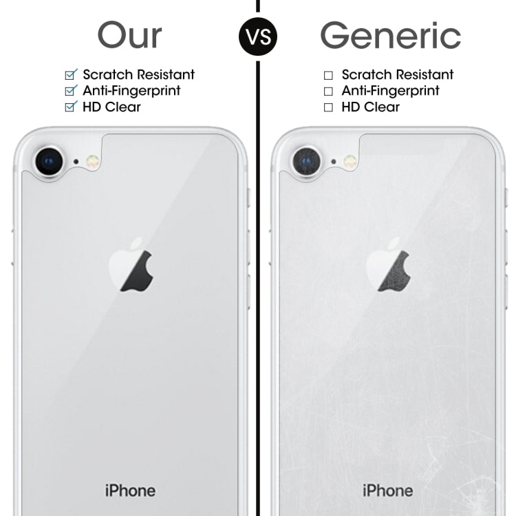 For iPhone 8 & 7 0.3mm 9H Surface Hardness 2.5D Curved Edge Explosion-proof Premium Tempered Glass Back Screen Protector - free shipping - PMC TechLife - Order now!