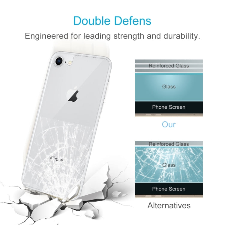 For iPhone 8 & 7 0.3mm 9H Surface Hardness 2.5D Curved Edge Explosion-proof Premium Tempered Glass Back Screen Protector - free shipping - PMC TechLife - Order now!