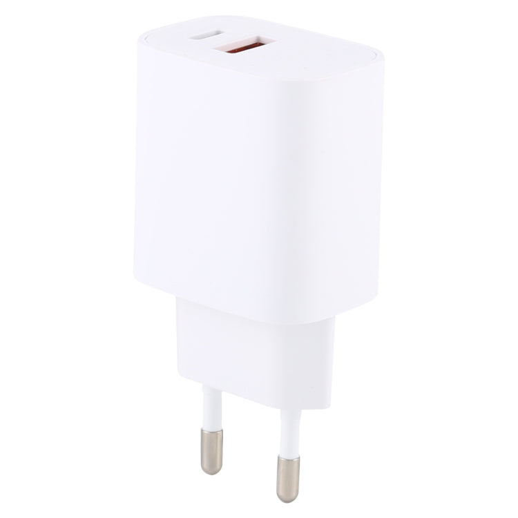 T085 20W USB + Type-C Fast Charging Travel Power Adapter, EU Plug - free shipping - PMC Jewellery - Order now!