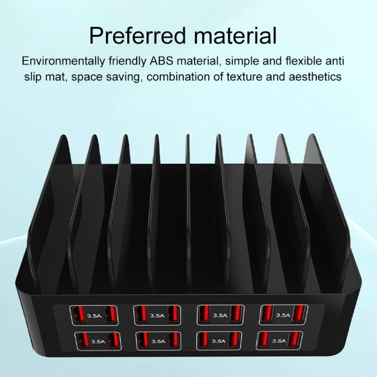 YFY-A55 150W 16 x USB Ports Smart Charging Station with Phone & Tablet Stand, AU Plug - Multifunction Charger by PMC TechLife | Online Shopping South Africa | PMC TechLife