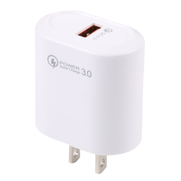 LZ-2117 18W QC3.0 3.1A USB Fast Charger, US Plug (White) - USB Charger by PMC Jewellery | Online Shopping South Africa | PMC Jewellery | Buy Now Pay Later Mobicred