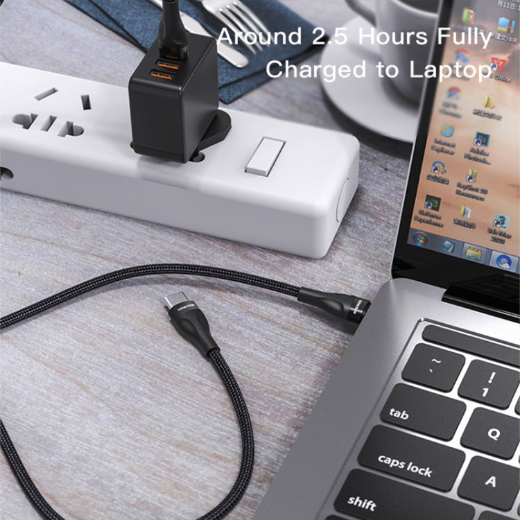 Yesido CA88 2 in 1 USB-C / Type-C to USB-C / Type-C Fast Charging Cable, Length: 1.2m - free shipping - PMC TechLife - Order now!