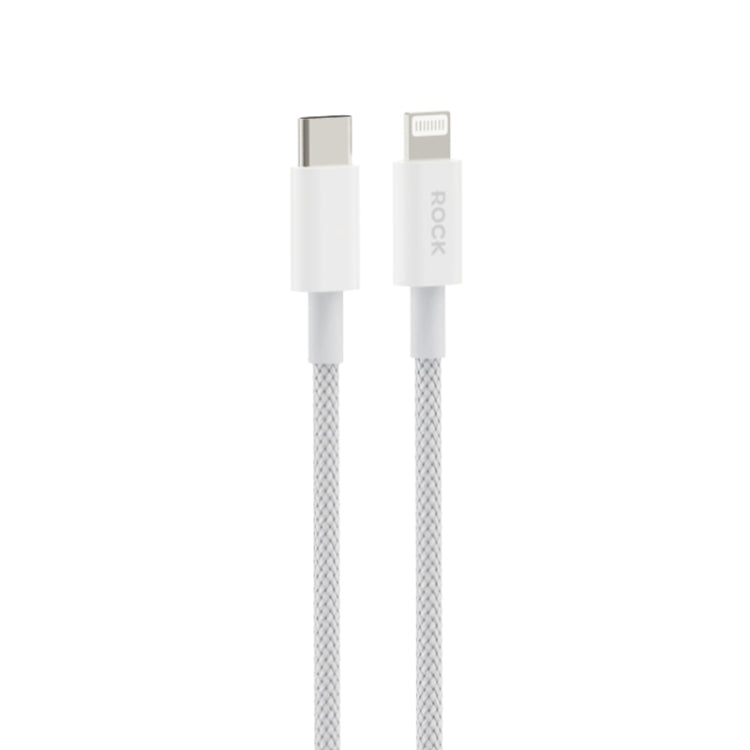 ROCK Z20 1m PD27W USB-C / Type-C to 8 Pin Fast Charging Data Cable - free shipping - PMC Jewellery - Order now!