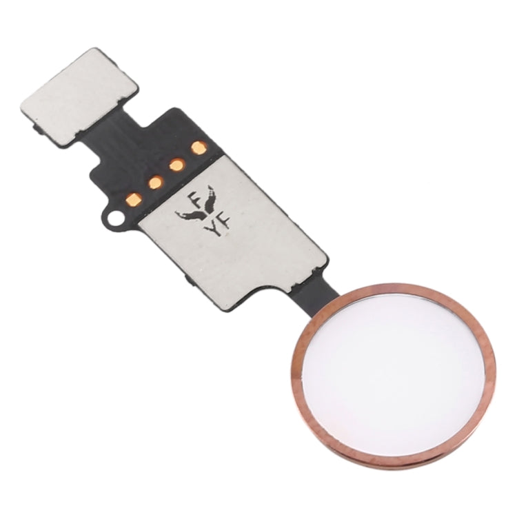Home Button (3rd ) with Flex Cable (Not Supporting Fingerprint Identification) for iPhone 8 Plus / 7 Plus / 8 / 7(Pink) - Button & Card Slots by PMC TechLife | Online Shopping South Africa | PMC TechLife | Buy Now Pay Later Mobicred