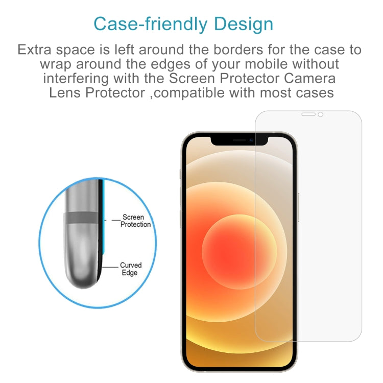 For iPhone 12 mini 50 PCS 0.26mm 9H 2.5D Tempered Glass Film (Open Hole) - iPhone 12 mini Tempered Glass by DIYLooks | Online Shopping South Africa | PMC TechLife | Buy Now Pay Later Mobicred