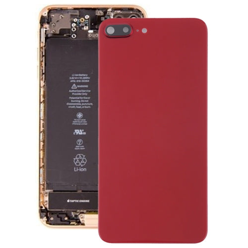 Back Cover with Adhesive for iPhone 8 Plus(Red) - iPhone 8 Plus Parts by PMc TechLife | Online Shopping South Africa | PMc TechLife | Buy Now Pay Later Mobicred